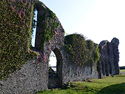 The north wall