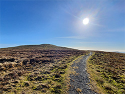 Ridgetop path