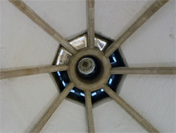 Roof of the abbot's kitchen