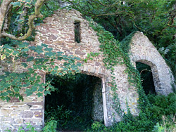Ruined boat house