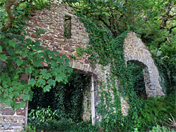 Ruined boat house