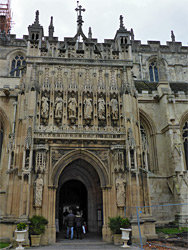 Main door, south porch