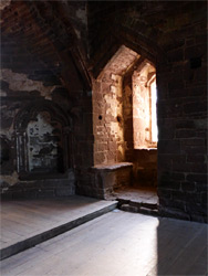 Corner of the chapel