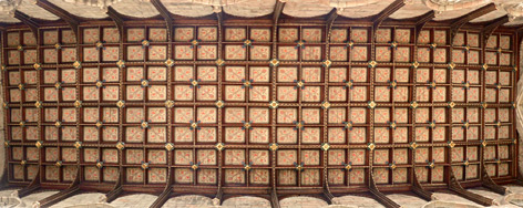 Ceiling of the nave