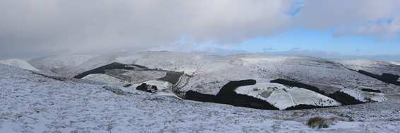 Northern section of the Grwyne Fechan valley