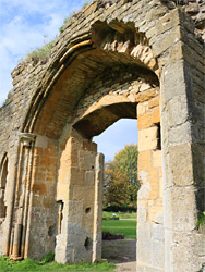 Frater doorway - south