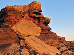 Rocks at Hayes Point