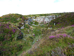 Entrance to a quarry