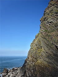 Tall cliff