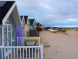 Beach huts