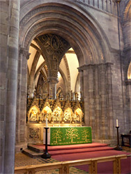 The high altar