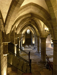 Steps to the crypt