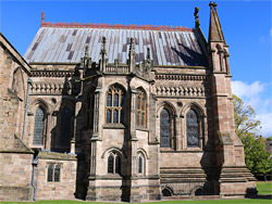 Side of the lady chapel