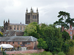 The cathedral, from the south