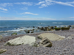 Stony beach