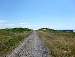 Track by the coast