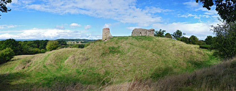 The castle, from the south