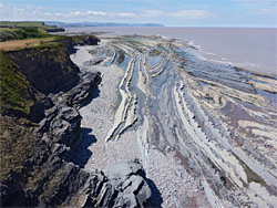 Cliffs and terraces