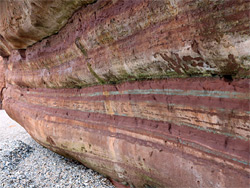 Multicoloured strata