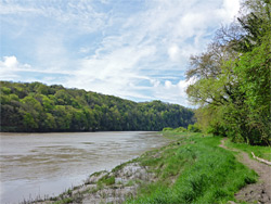 Path into the reserve