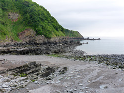 Beach at Lee Bay