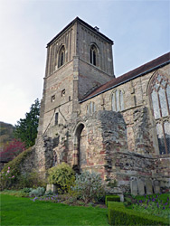 South side of the church