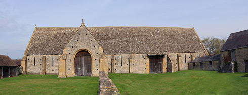 South side of the barn