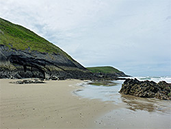 Beach east of Burry Holms