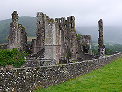 Ruins in the mist