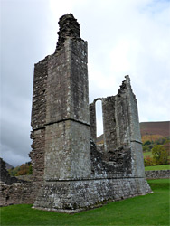 Wall of the presbytery