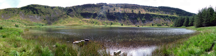 Panorama of the lake