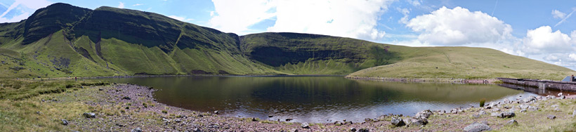 Shoreline of Llyn y Fan Fach