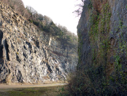 The lower quarry