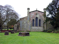 East end of the abbey