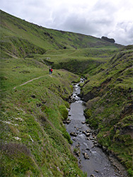 Stream at Marsland Mouth