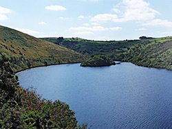 South end of the reservoir