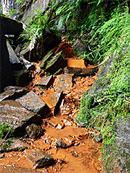 Mineralised stream