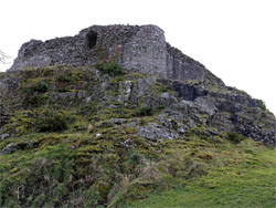 East side of the castle
