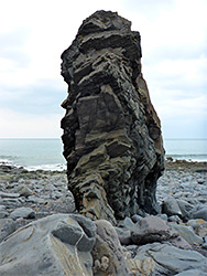 Isolated rock