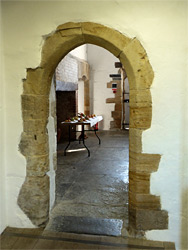 Doorway to the kitchen