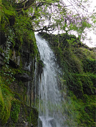 Top of a waterfall