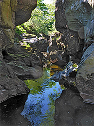 Upper end of the narrows