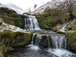 Series of waterfalls