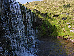 Pool and waterfall