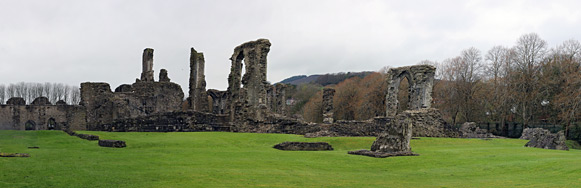 Panorama of the abbey