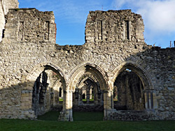 Arches of the chapter house