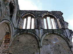 South transept windows