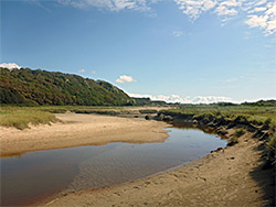 Sandy banks