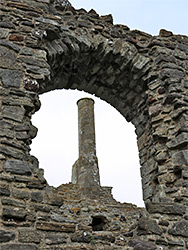 Chimney and window