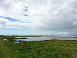 Saltmarsh and pool